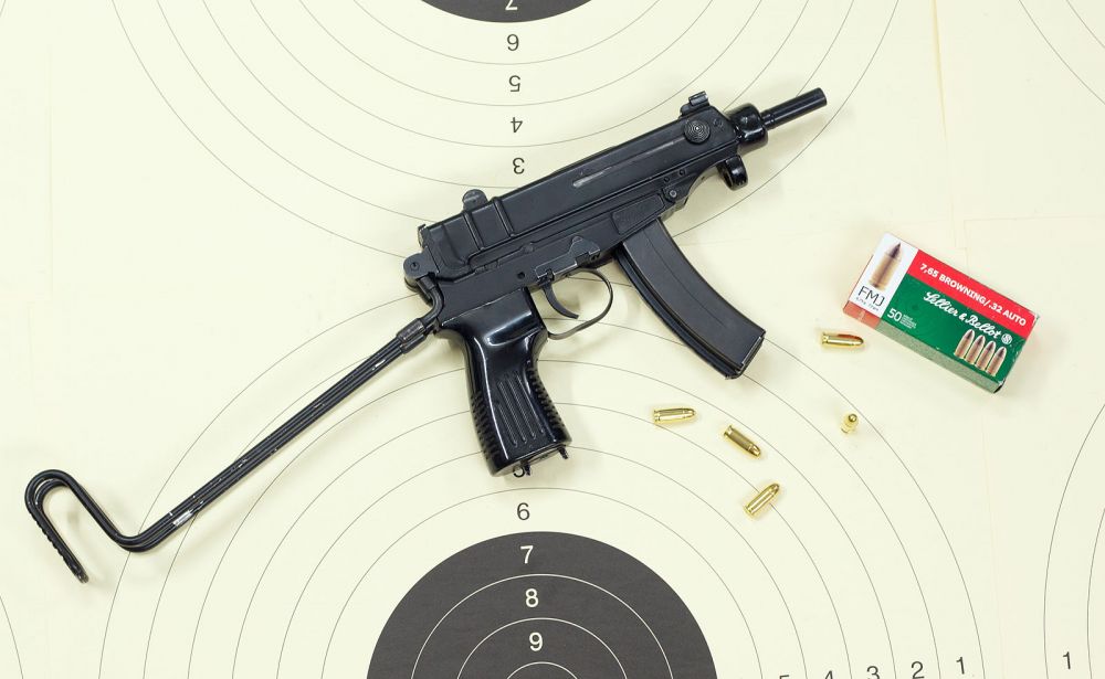 Pistolet Scorpion VZ61, kaliber 7,65x17 Brow.